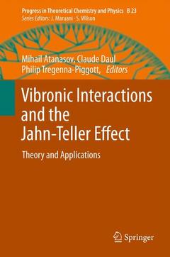 Couverture de l’ouvrage Vibronic Interactions and the Jahn-Teller Effect