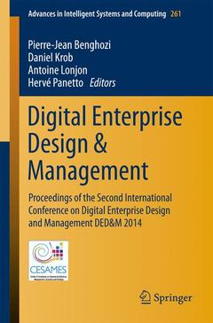 Couverture de l’ouvrage Digital Enterprise Design & Management
