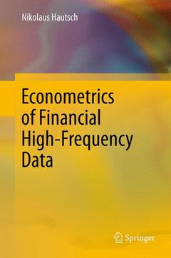 Couverture de l’ouvrage Econometrics of Financial High-Frequency Data