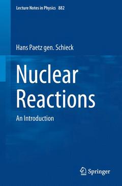Couverture de l’ouvrage Nuclear Reactions
