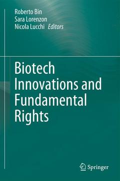 Cover of the book Biotech Innovations and Fundamental Rights