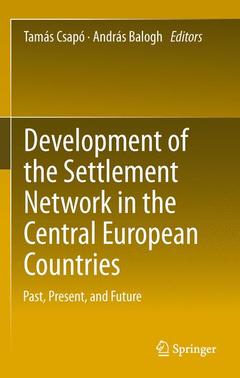 Cover of the book Development of the Settlement Network in the Central European Countries