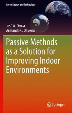Couverture de l’ouvrage Passive Methods as a Solution for Improving Indoor Environments