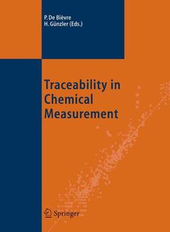 Couverture de l’ouvrage Traceability in Chemical Measurement