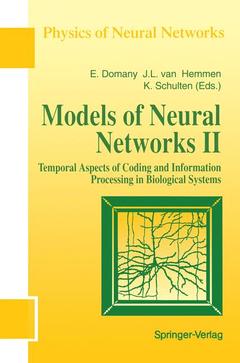 Couverture de l’ouvrage Models of Neural Networks
