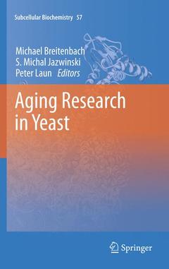 Couverture de l’ouvrage Aging Research in Yeast
