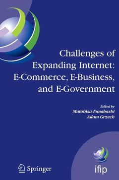 Couverture de l’ouvrage Challenges of Expanding Internet: E-Commerce, E-Business, and E-Government
