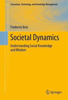 Couverture de l’ouvrage Societal Dynamics