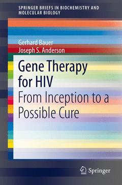 Cover of the book Gene Therapy for HIV