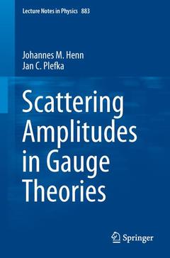 Couverture de l’ouvrage Scattering Amplitudes in Gauge Theories