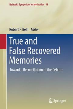 Couverture de l’ouvrage True and False Recovered Memories
