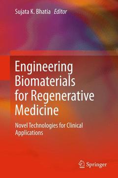 Couverture de l’ouvrage Engineering Biomaterials for Regenerative Medicine