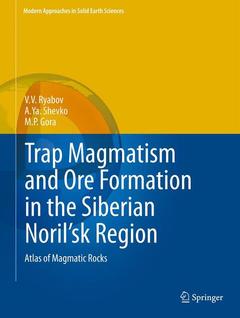 Couverture de l’ouvrage Trap Magmatism and Ore Formation in the Siberian Noril'sk Region