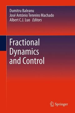 Couverture de l’ouvrage Fractional Dynamics and Control