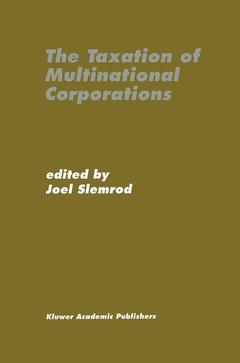 Couverture de l’ouvrage The Taxation of Multinational Corporations
