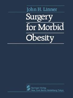 Couverture de l’ouvrage Surgery for Morbid Obesity