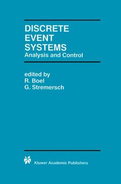 Couverture de l’ouvrage Discrete Event Systems