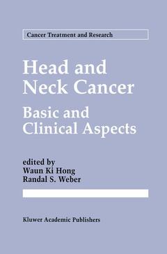 Couverture de l’ouvrage Head and Neck Cancer