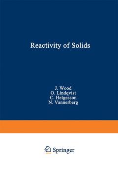 Couverture de l’ouvrage Reactivity of Solids