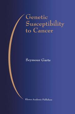 Couverture de l’ouvrage Genetic Susceptibility to Cancer