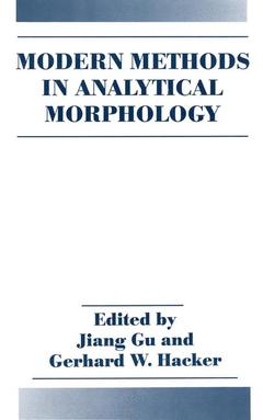 Cover of the book Modern Methods in Analytical Morphology
