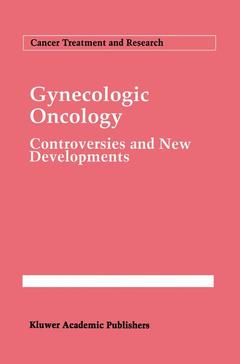 Couverture de l’ouvrage Gynecologic Oncology