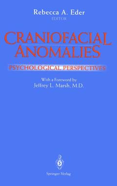 Couverture de l’ouvrage Craniofacial Anomalies