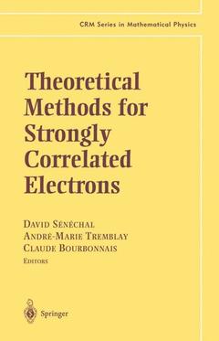 Couverture de l’ouvrage Theoretical Methods for Strongly Correlated Electrons