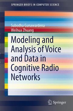 Cover of the book Modeling and Analysis of Voice and Data in Cognitive Radio Networks