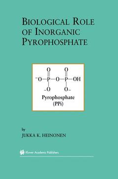 Cover of the book Biological Role of Inorganic Pyrophosphate