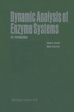 Couverture de l’ouvrage Dynamic Analysis of Enzyme Systems