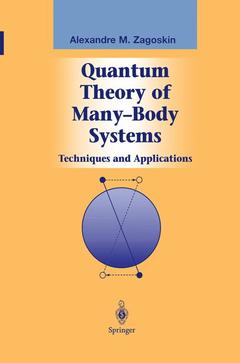 Couverture de l’ouvrage Quantum Theory of Many-Body Systems
