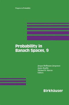 Couverture de l’ouvrage Probability in Banach Spaces, 9
