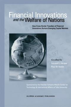 Cover of the book Financial Innovations and the Welfare of Nations