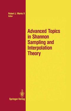 Couverture de l’ouvrage Advanced Topics in Shannon Sampling and Interpolation Theory