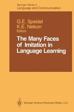 Cover of the book The Many Faces of Imitation in Language Learning