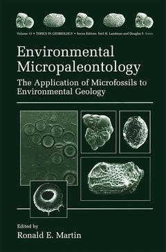 Couverture de l’ouvrage Environmental Micropaleontology