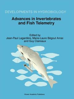 Couverture de l’ouvrage Advances in Invertebrates and Fish Telemetry
