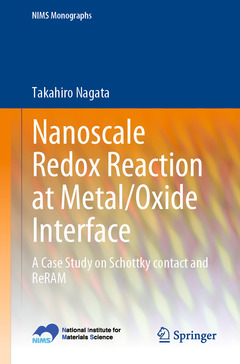 Couverture de l’ouvrage Nanoscale Redox Reaction at Metal/Oxide Interface