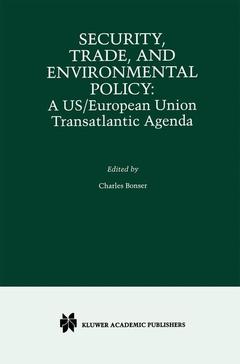 Couverture de l’ouvrage Security, Trade, and Environmental Policy