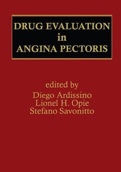 Couverture de l’ouvrage Drug Evaluation in Angina Pectoris
