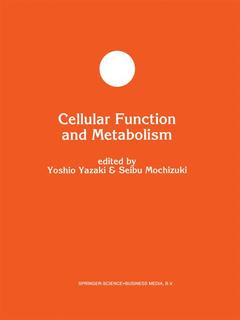 Cover of the book Cellular Function and Metabolism
