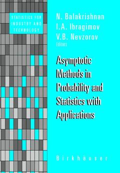 Couverture de l’ouvrage Asymptotic Methods in Probability and Statistics with Applications