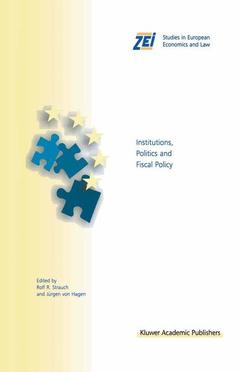 Couverture de l’ouvrage Institutions, Politics and Fiscal Policy