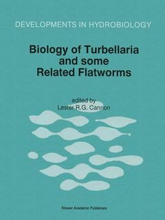 Couverture de l’ouvrage Biology of Turbellaria and some Related Flatworms