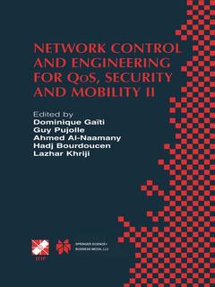 Couverture de l’ouvrage Network Control and Engineering for QoS, Security and Mobility