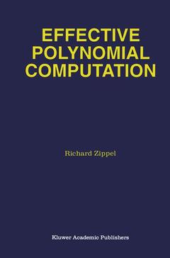 Couverture de l’ouvrage Effective Polynomial Computation