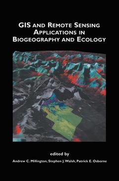 Couverture de l’ouvrage GIS and Remote Sensing Applications in Biogeography and Ecology