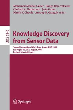 Cover of the book Knowledge Discovery from Sensor Data