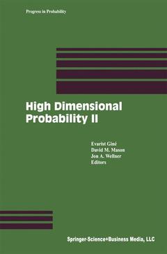 Couverture de l’ouvrage High Dimensional Probability II